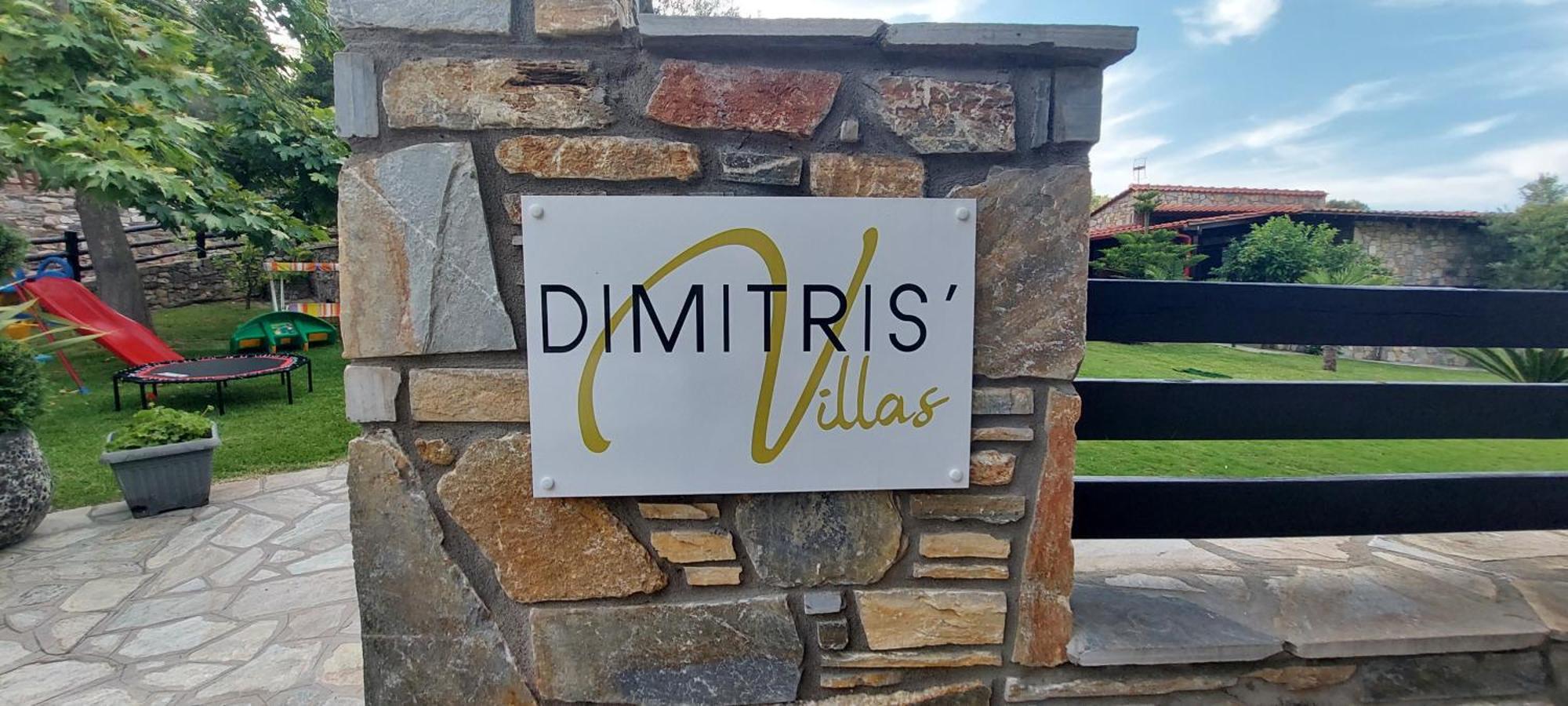 Dimitris' Villas - Villa 3 Órmosz Panajász Kültér fotó